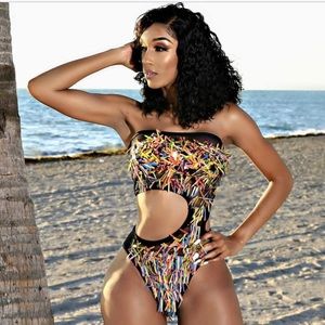 Festival Fringe Illusions Monokini. Never worn.